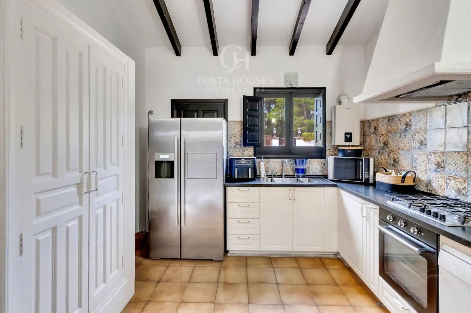 Kitchen of Houses for sale in Jávea / Xàbia  with Air Conditioner, Heating and Private garden
