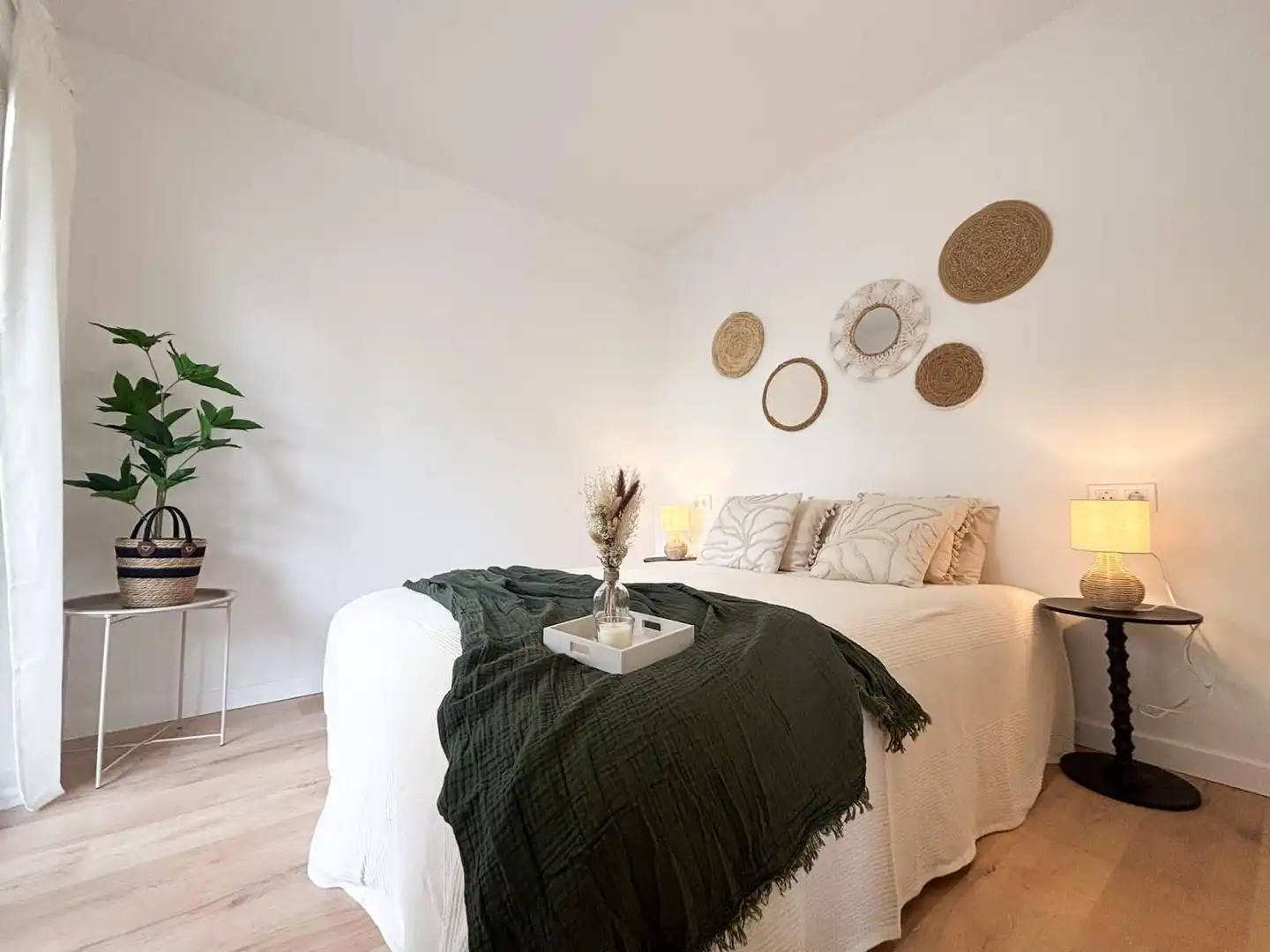 Schlafzimmer von Wohnung zum Verkauf in Salou mit Klimaanlage, Heizung und Gemeinschaftspool