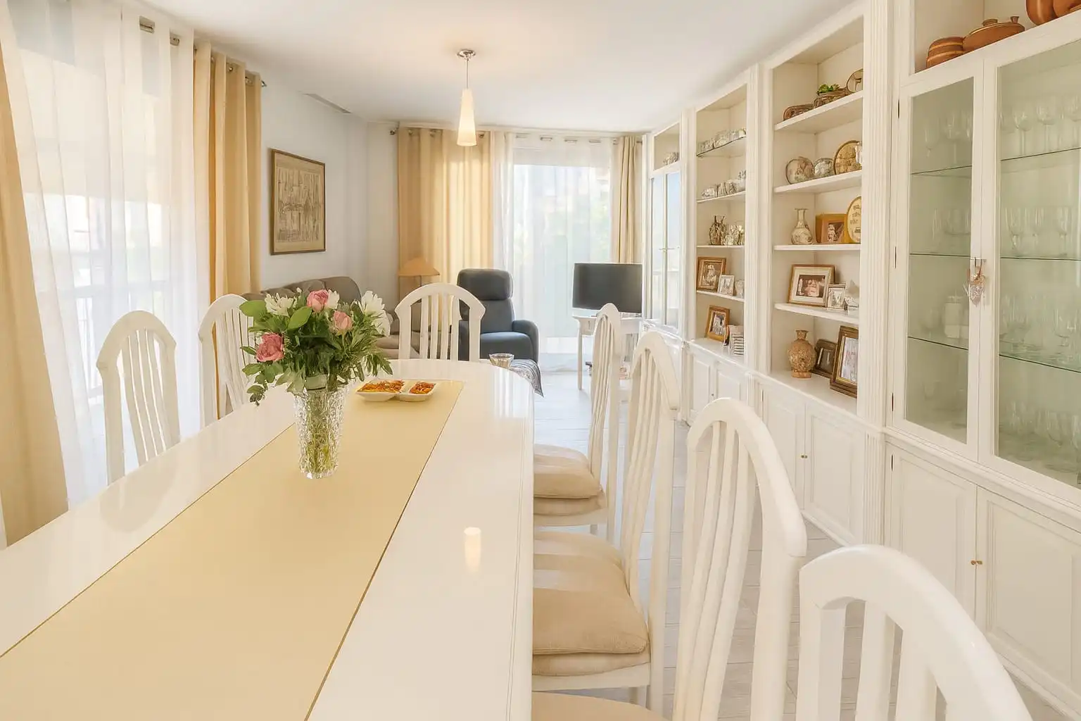 Menjador de Apartament en venda en Sant Joan d'Alacant amb Aire condicionat, Calefacció i Terrassa