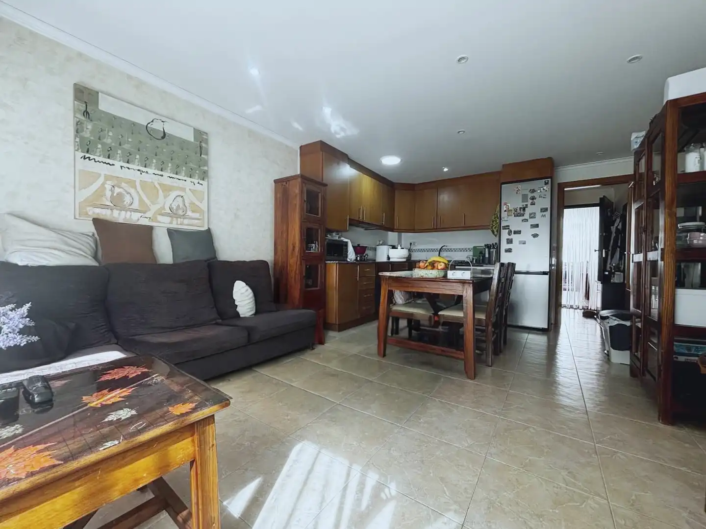 Cocina de Casa adosada en venta en Almazora / Almassora con Aire acondicionado, Calefacción y Terraza