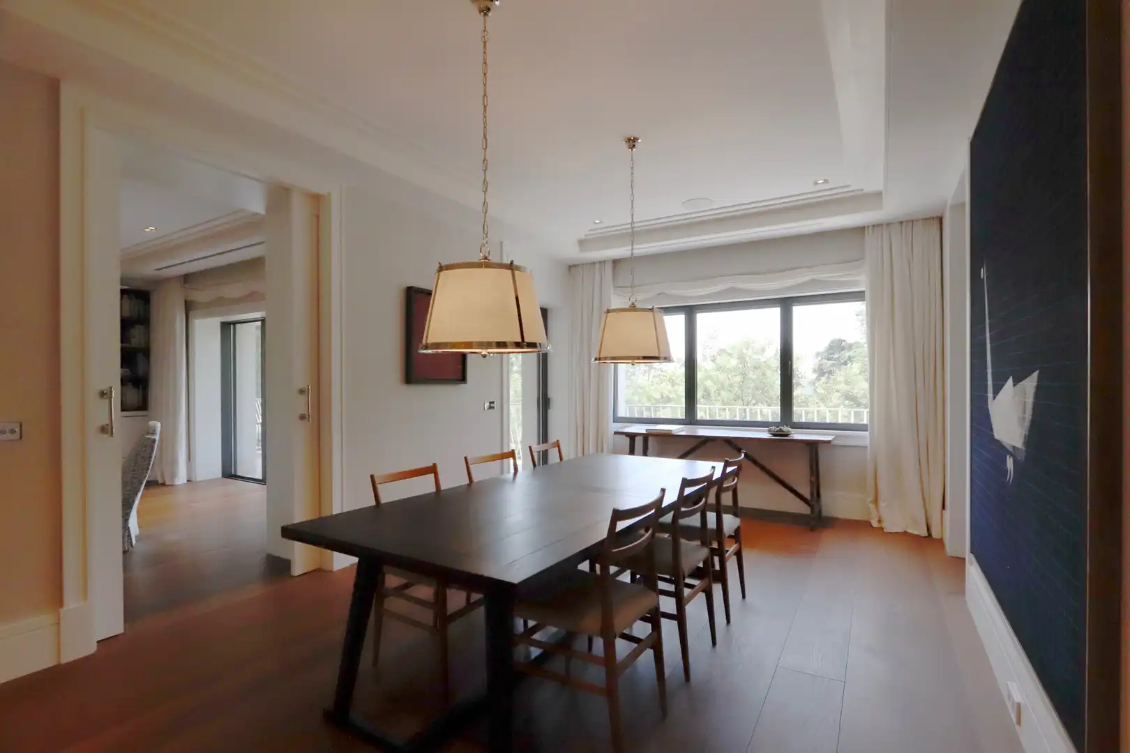 Dining room of Flat for sale in Madrid  with Air Conditioner, Heating and Parquet flooring