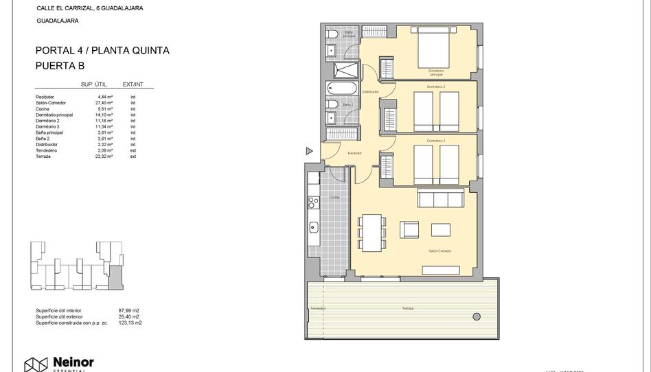 Foto 1 de Pis en venda a   Calle el Carrizal, 6, Las Cañas, Guadalajara