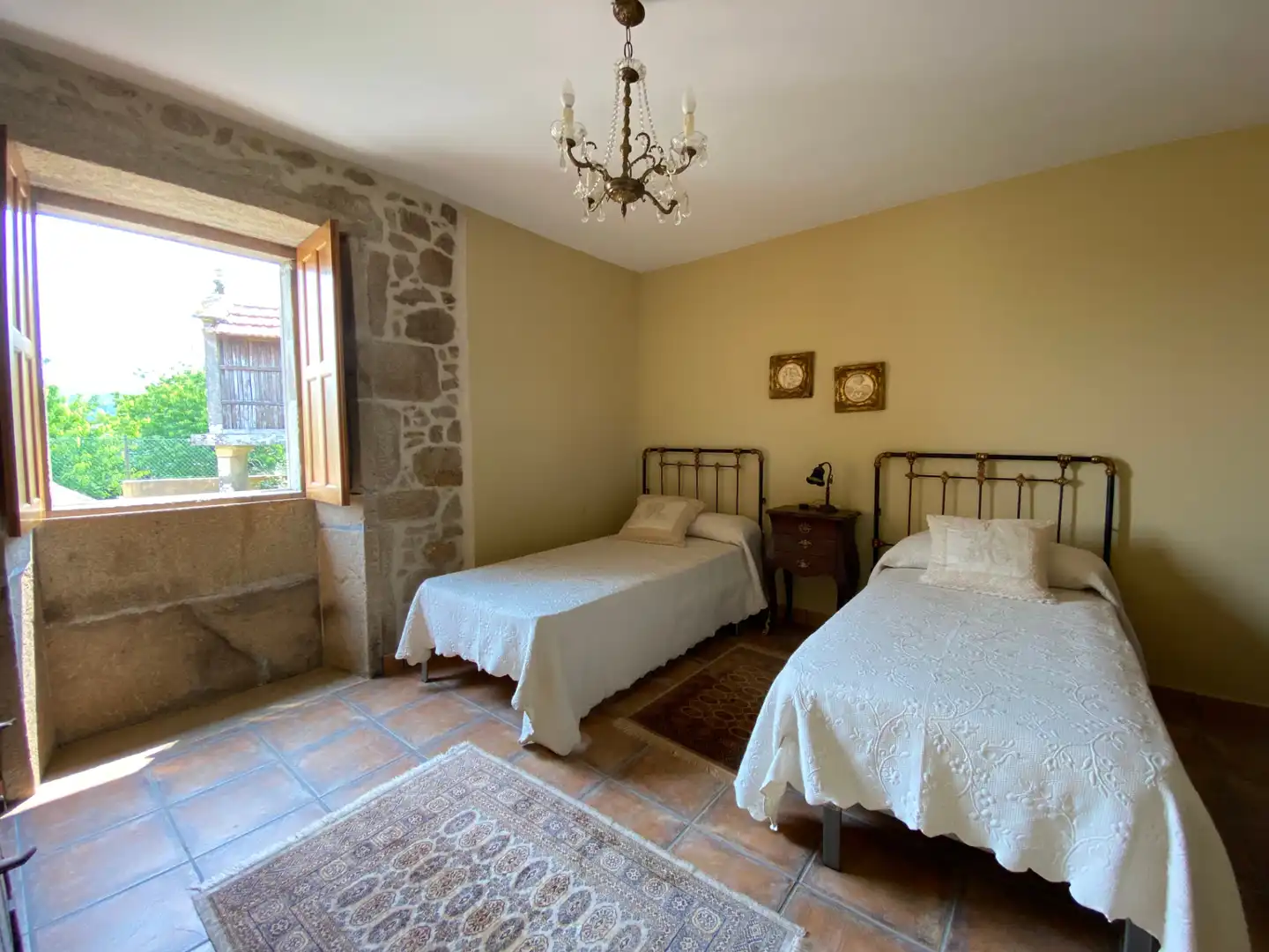 Bedroom of Houses for sale in A Estrada   with Heating, Private garden and Terrace