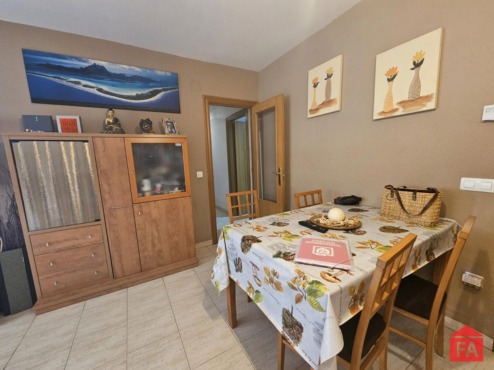Dining room of Flat for sale in El Vendrell  with Heating, Terrace and Storage room