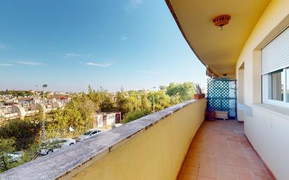 Balcony of Flat for sale in Mairena del Aljarafe  with Air Conditioner and Terrace