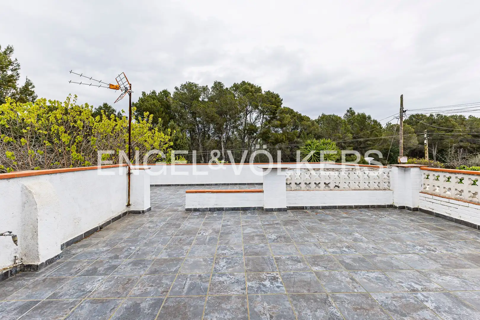 Terrassa de Casa o xalet en venda en El Catllar  amb Aire condicionat, Calefacció i Jardí privat