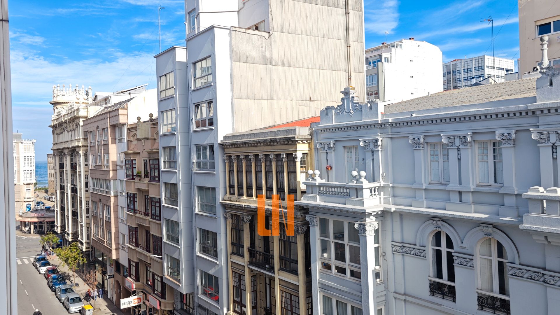 Exterior view of Flat for sale in A Coruña Capital   with Heating, Parquet flooring and Storage room