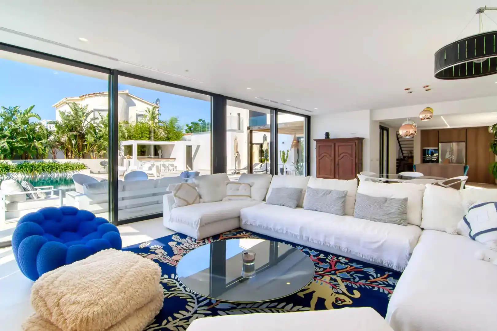 Sala de estar de Casa o chalet en venta en Empuriabrava con Aire acondicionado, Calefacción y Terraza