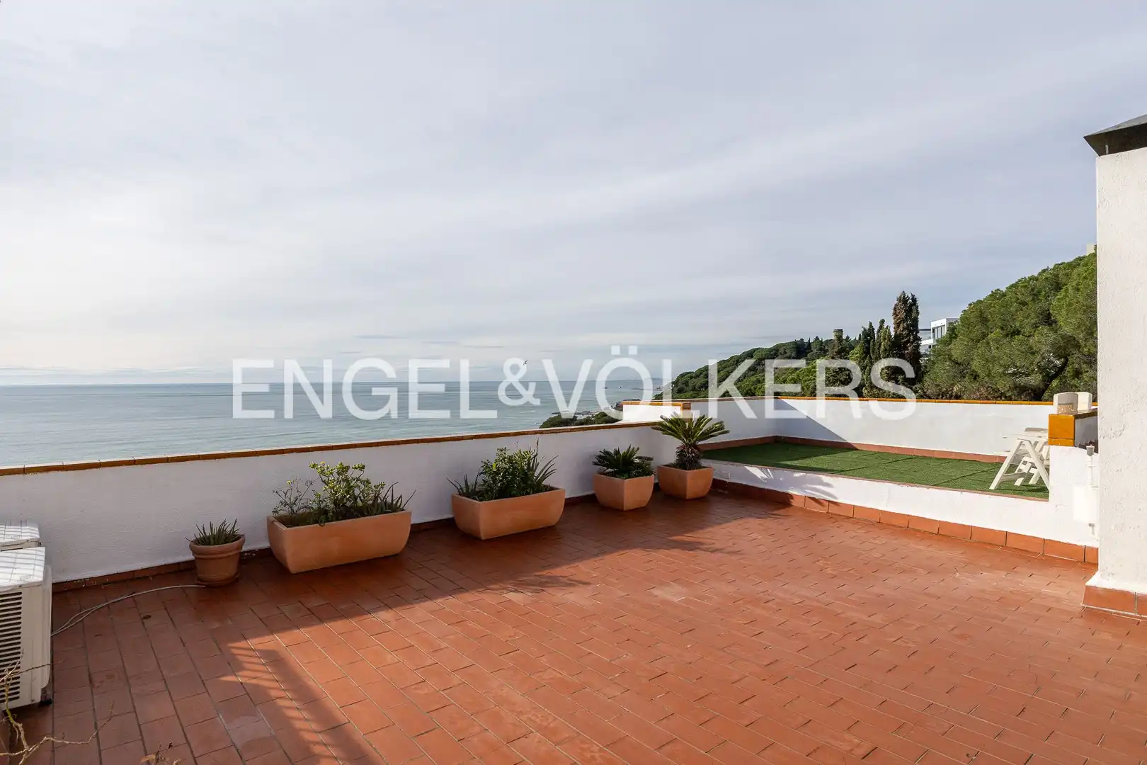 Terraza de Casa o chalet en venta en Arenys de Mar con Aire acondicionado, Calefacción y Jardín privado