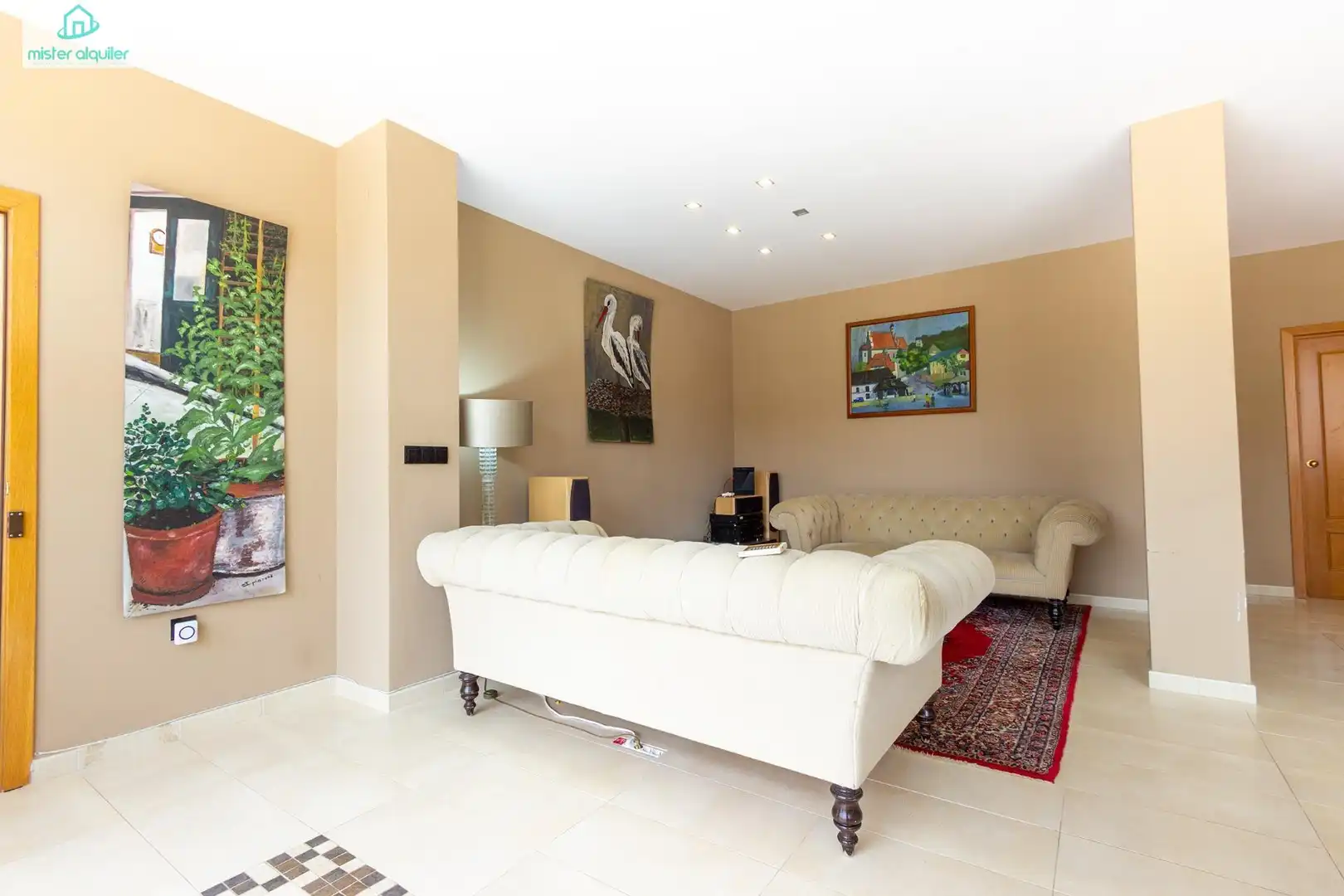 Living room of Apartments for rent in El Campello  with Air Conditioner, Terrace and Furnished