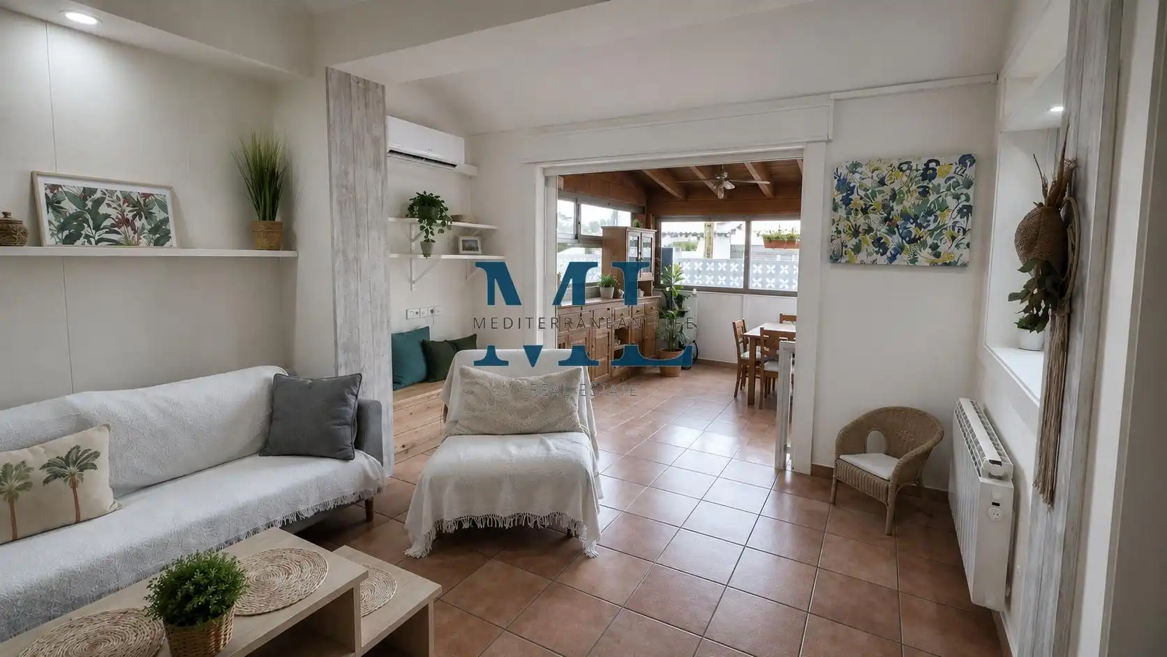 Sala d'estar de Casa o xalet en venda en Sant Pere de Ribes amb Piscina