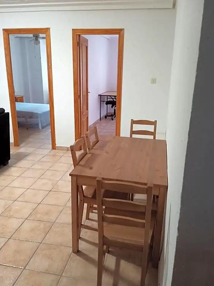 Menjador de Apartament de lloguer en Moncada amb Terrassa, Moblat i Balcó