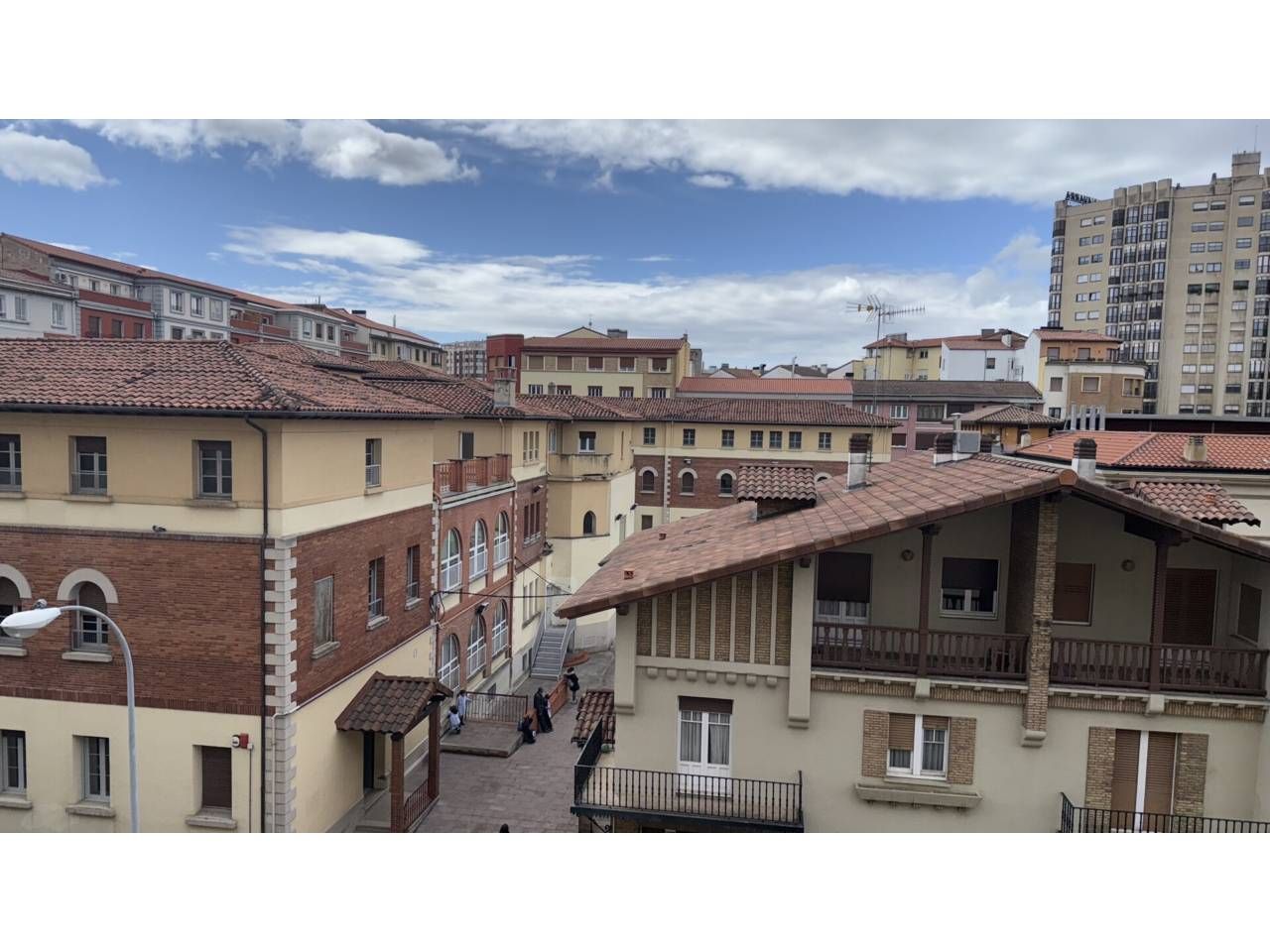 Exterior view of Flat for sale in  Pamplona / Iruña  with Heating, Parquet flooring and Terrace