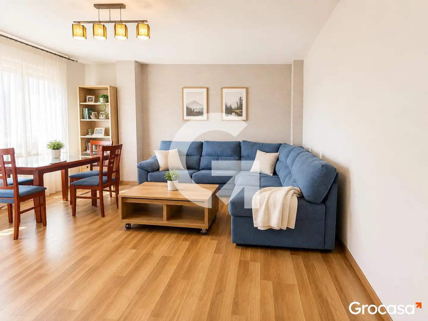 Sala de estar de Piso en venta en Sagunto / Sagunt con Aire acondicionado, Calefacción y Horno