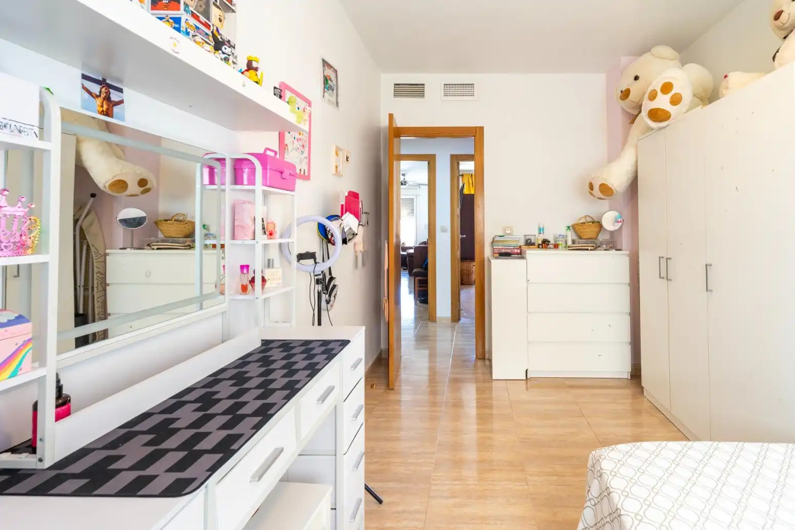 Schlafzimmer von Wohnung zum Verkauf in Archena mit Klimaanlage, Heizung und Abstellraum