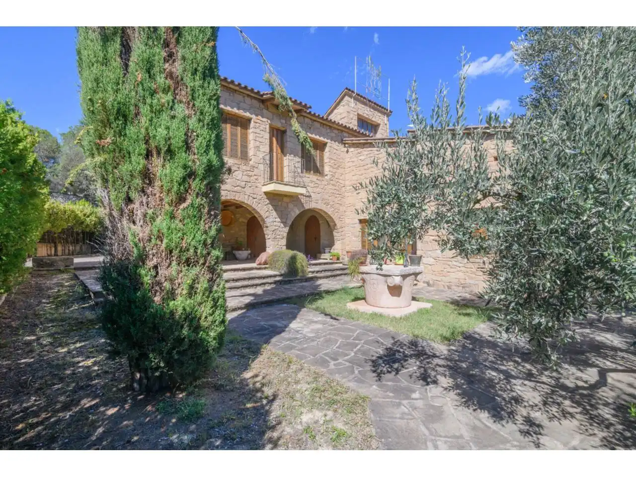 Außenansicht von Haus oder Chalet zum Verkauf in Sant Vicenç de Castellet mit Klimaanlage, Heizung und Privatgarten
