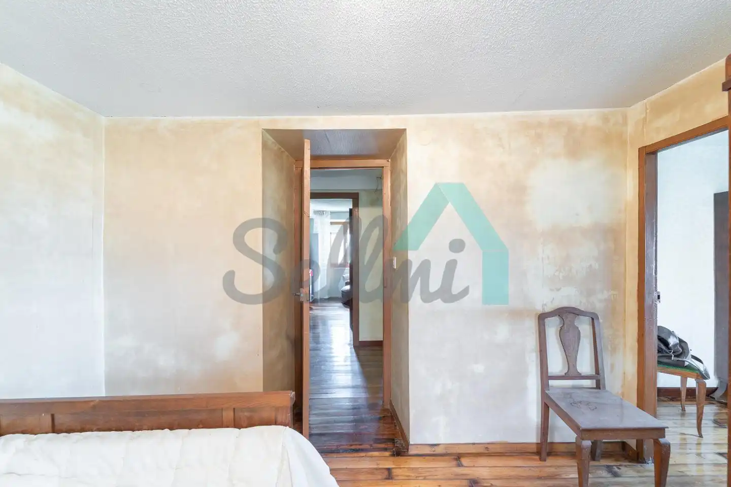 Bedroom of Houses for sale in Valdés - Luarca  with Private garden and Parquet flooring