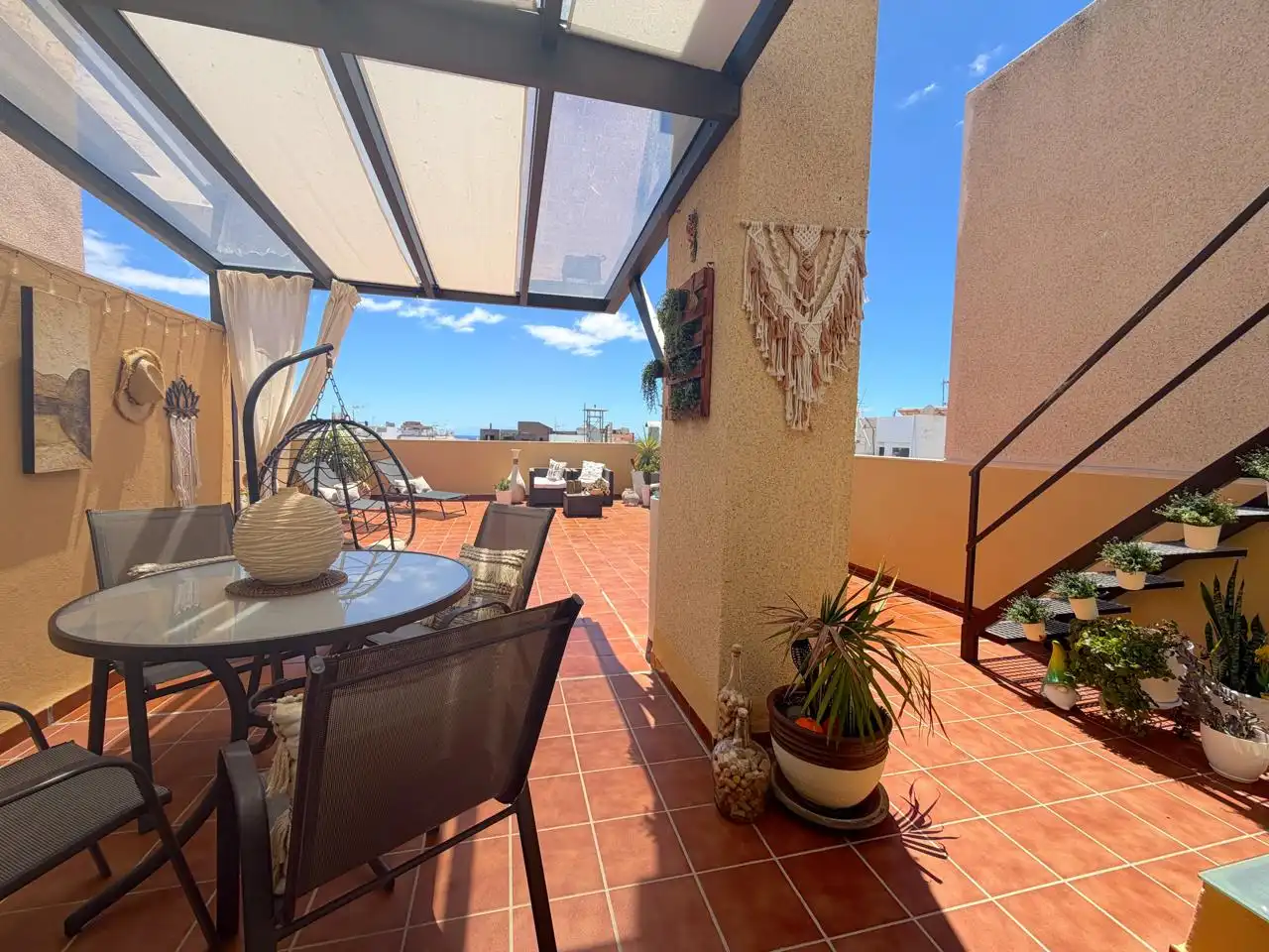 Terrace of Attic for sale in Santa Cruz de Tenerife  with Terrace, Storage room and Furnished
