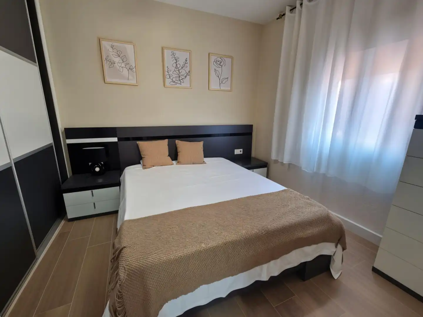 Bedroom of Flat for rent in Plasencia  with Furnished and Balcony