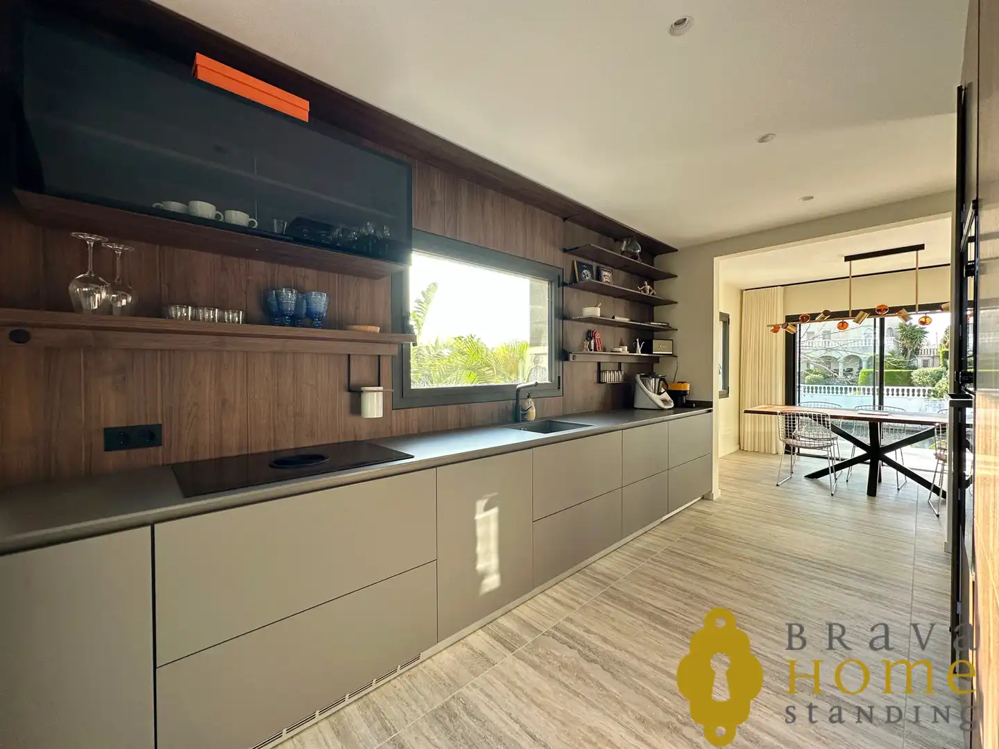 Cocina de Casa o chalet en venta en Empuriabrava con Aire acondicionado, Jardín privado y Terraza