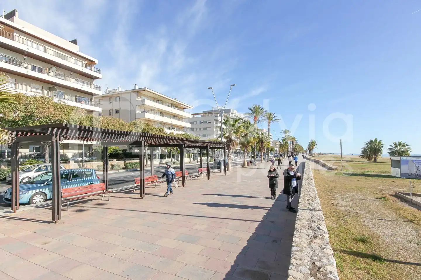 Vista exterior de Piso en venta en Calafell con Amueblado, Balcón y Alarma