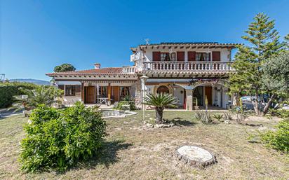 Exterior view of House or chalet for sale in Banyeres del Penedès  with Air Conditioner, Terrace and Swimming Pool