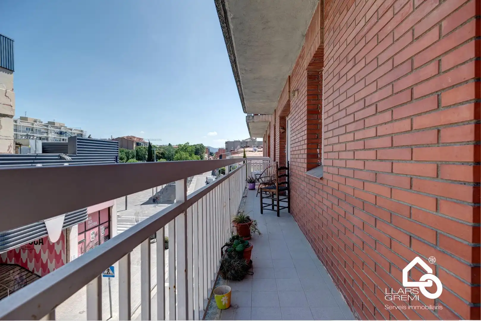 Balcony of Flat for sale in Igualada  with Heating, Terrace and Storage room