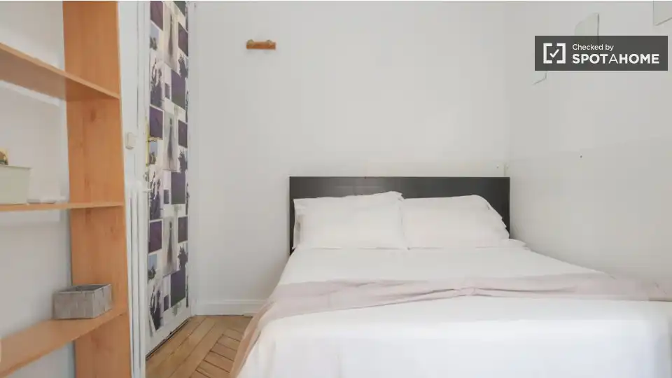 Habitación de Piso de alquiler en Madrid con Aire acondicionado, Calefacción y Amueblado