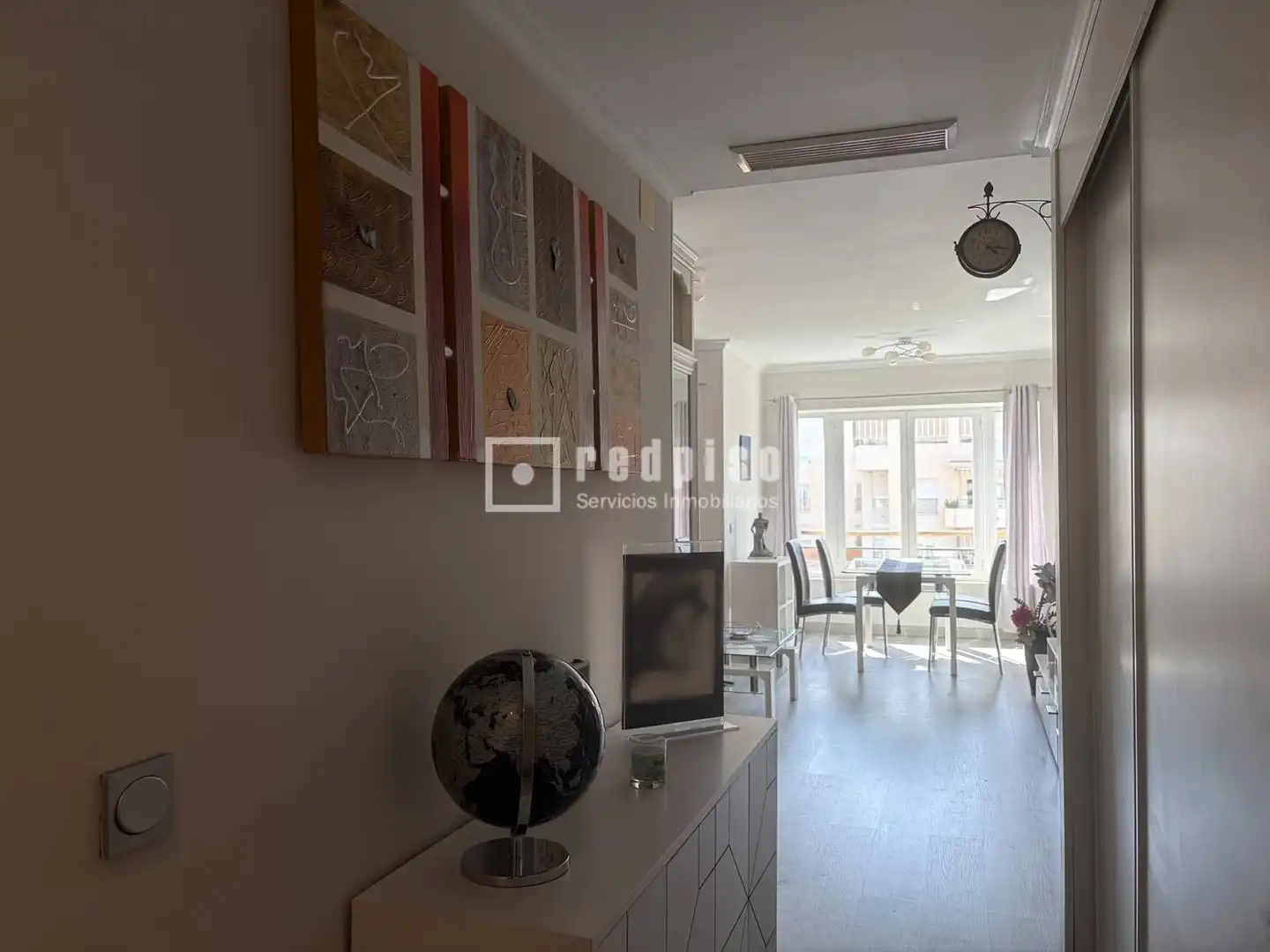 Esszimmer von Wohnung zur Miete in Málaga mit Klimaanlage, Heizung und Privatgarten
