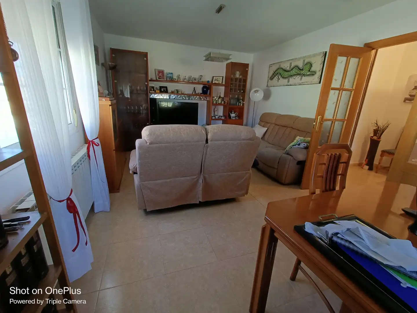 Sala de estar de Casa o chalet en venta en Burguillos de Toledo con Calefacción, Jardín privado y Amueblado
