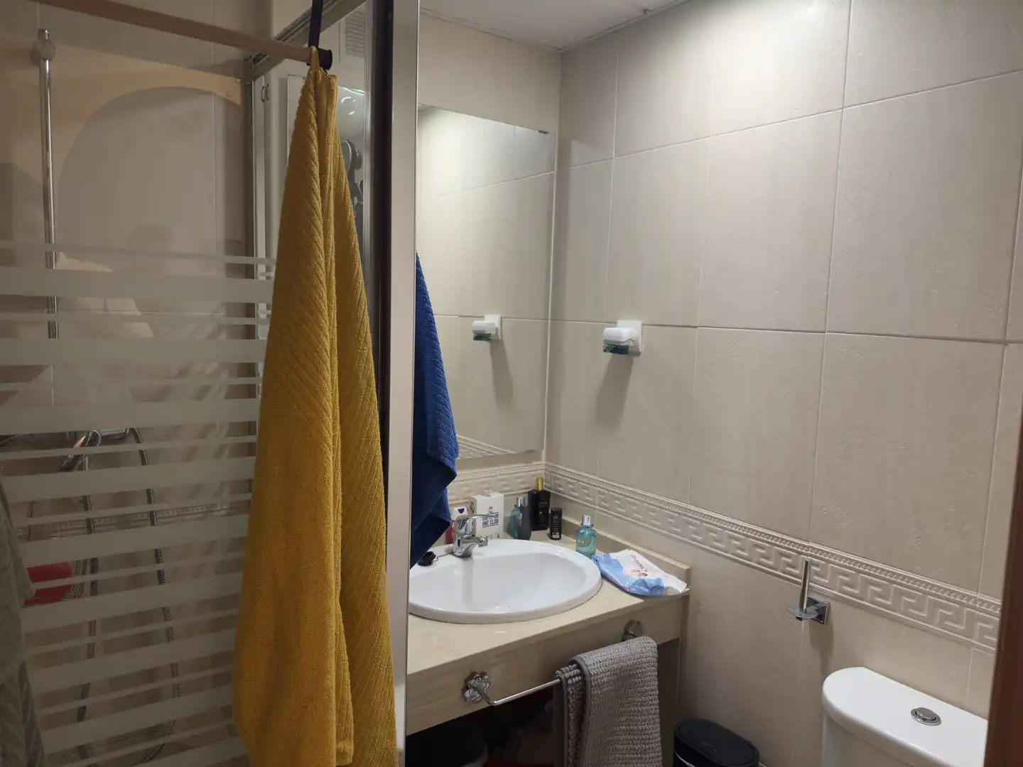 Bathroom of Apartments for rent in Benalmádena  with Air Conditioner, Terrace and Storage room