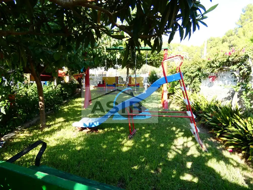 Jardín de Casa o chalet en venta en Alzira con Aire acondicionado, Jardín privado y Terraza