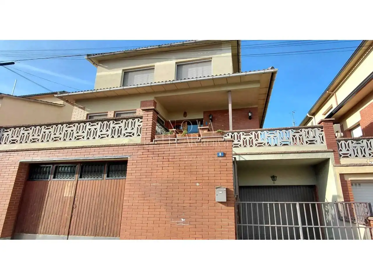 Vista exterior de Casa o xalet en venda en Centelles amb Aire condicionat, Calefacció i Terrassa