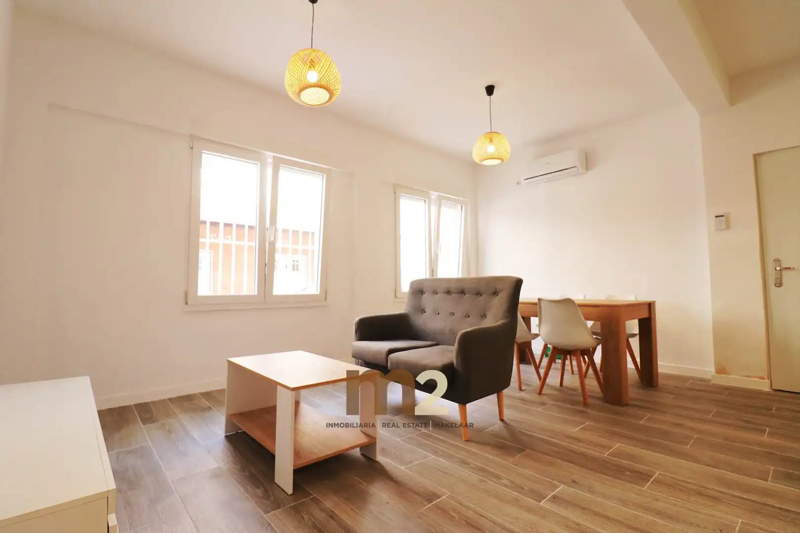 Sala de estar de Apartamento en venta en Guardamar del Segura con Aire acondicionado, Amueblado y Horno