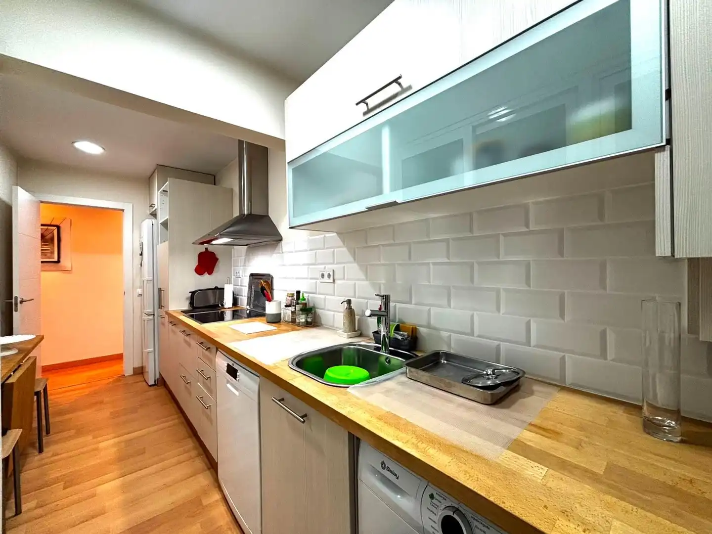 Cocina de Piso en venta en Sabadell con Calefacción, Parquet y Terraza