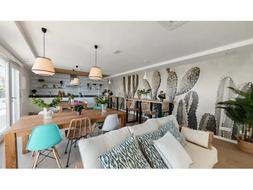 Comedor de Ático de alquiler en Estepona con Amueblado