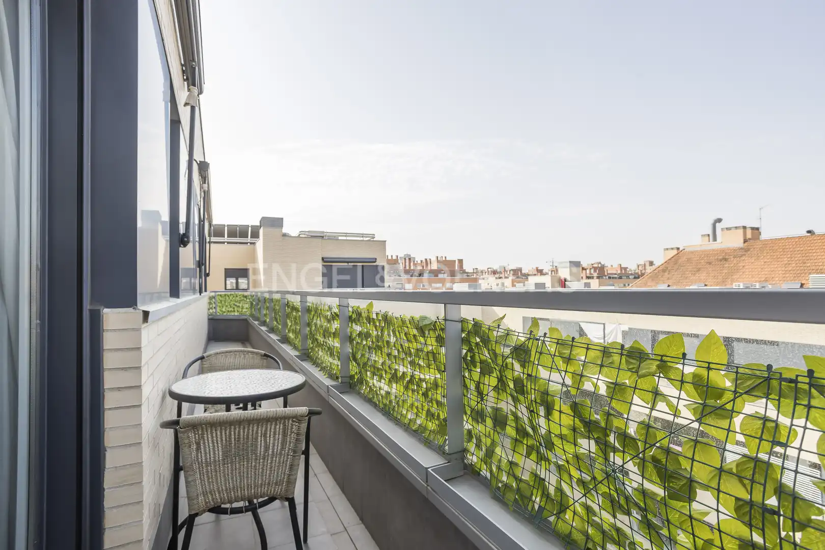 Terrasse von Dachboden zur Miete in Madrid mit Klimaanlage, Heizung und Terrasse