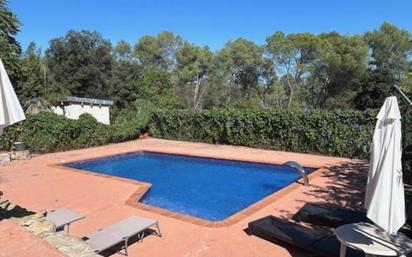 Swimming pool of House or chalet for sale in Caldes de Montbui  with Terrace and Swimming Pool