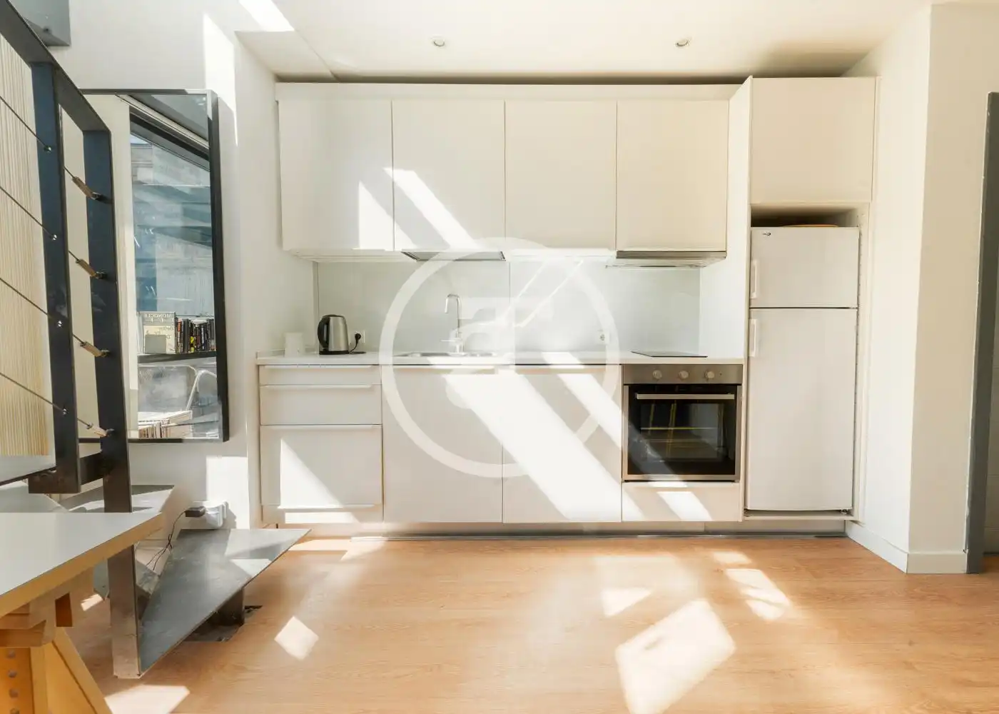 Kitchen of Duplexes for rent in Madrid  with Air Conditioner, Heating and Furnished