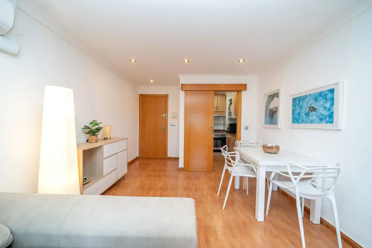 Living room of Flat for sale in Dénia  with Air Conditioner, Heating and Private garden