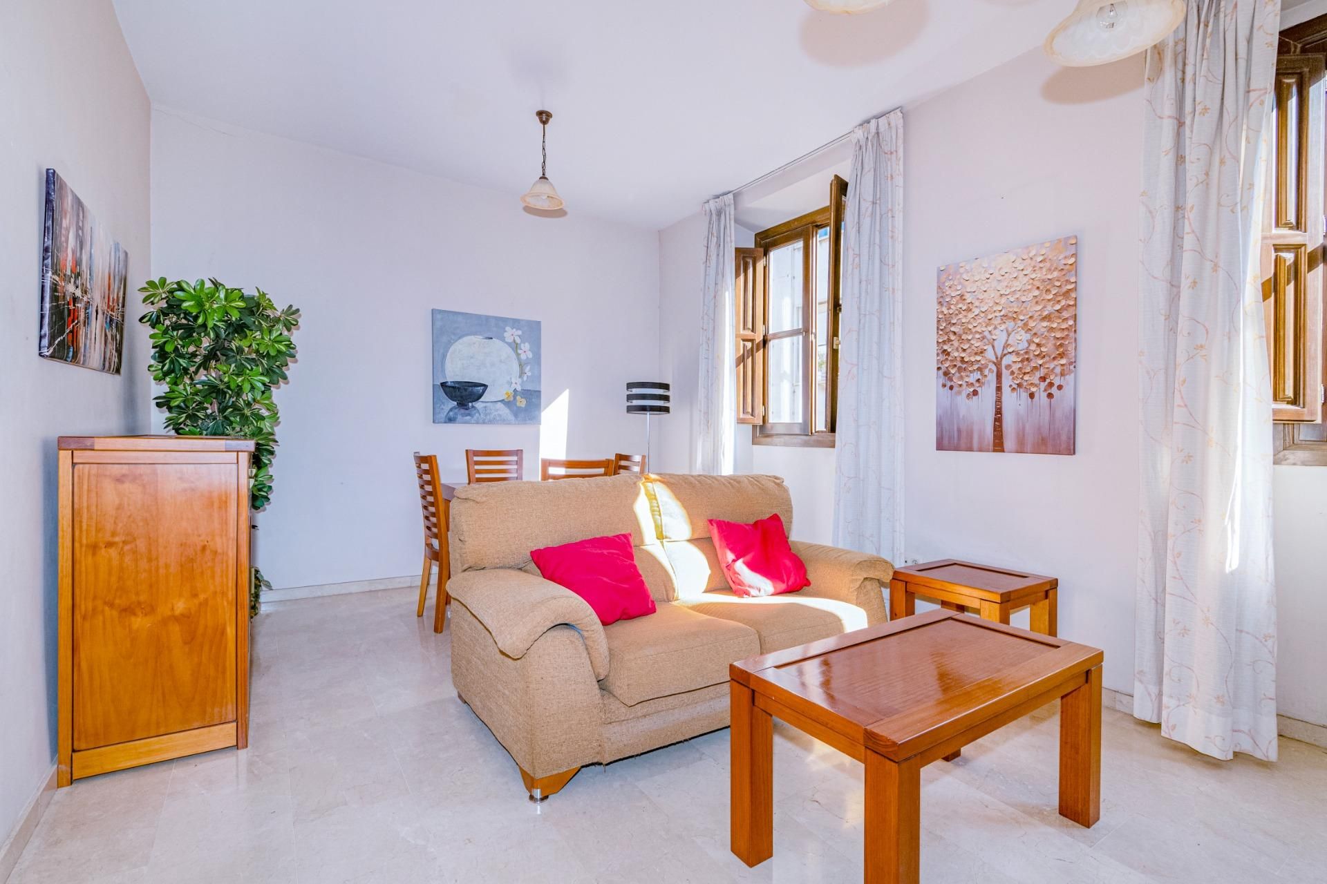 Sala d'estar de Apartament en venda en  Granada Capital