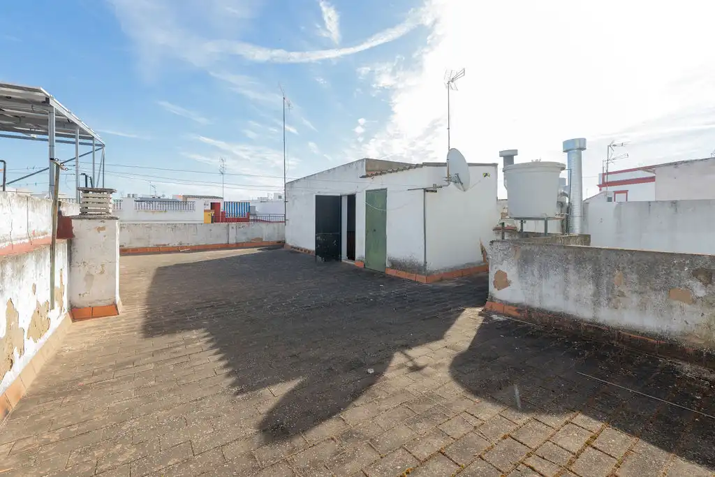Vista exterior de Piso en venta en Cantillana