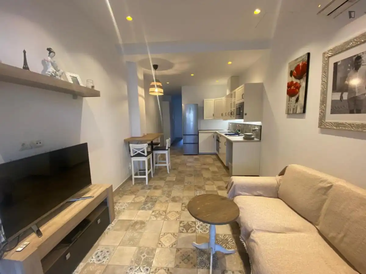 Cocina de Apartamento de alquiler en  Palma de Mallorca con Aire acondicionado, Amueblado y Horno