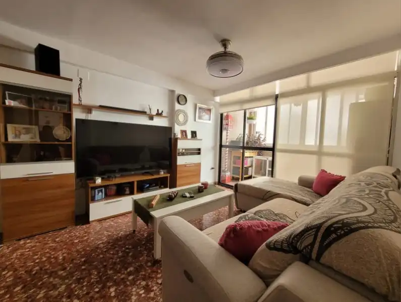 Sala de estar de Piso en venta en Málaga con Aire acondicionado, Calefacción y Terraza