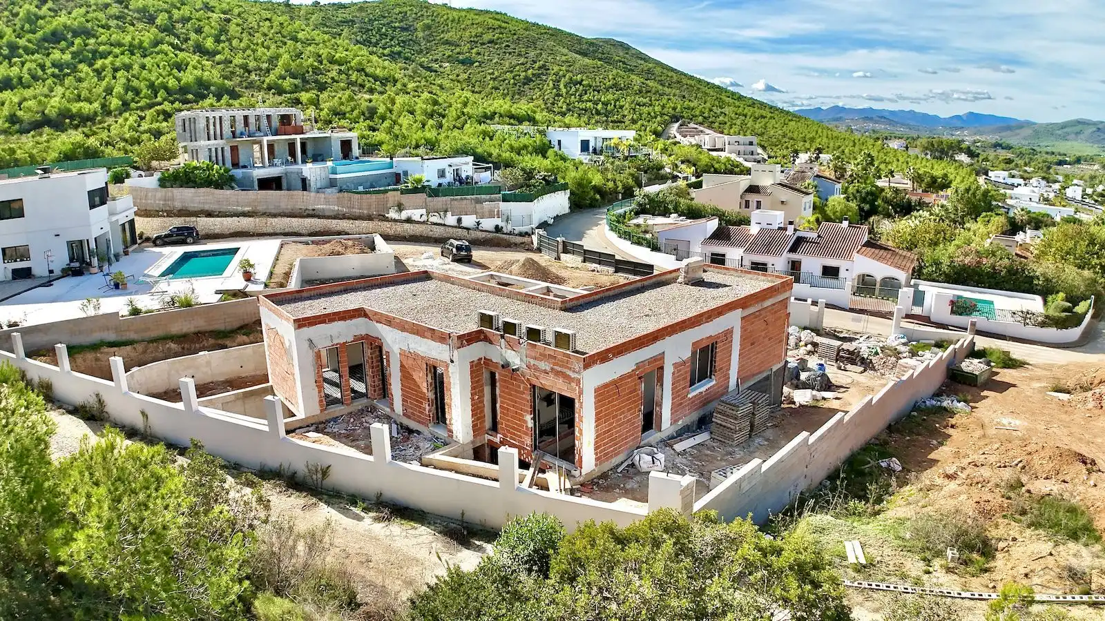 Vista exterior de Casa o xalet en venda en Jávea / Xàbia amb Aire condicionat, Calefacció i Jardí privat