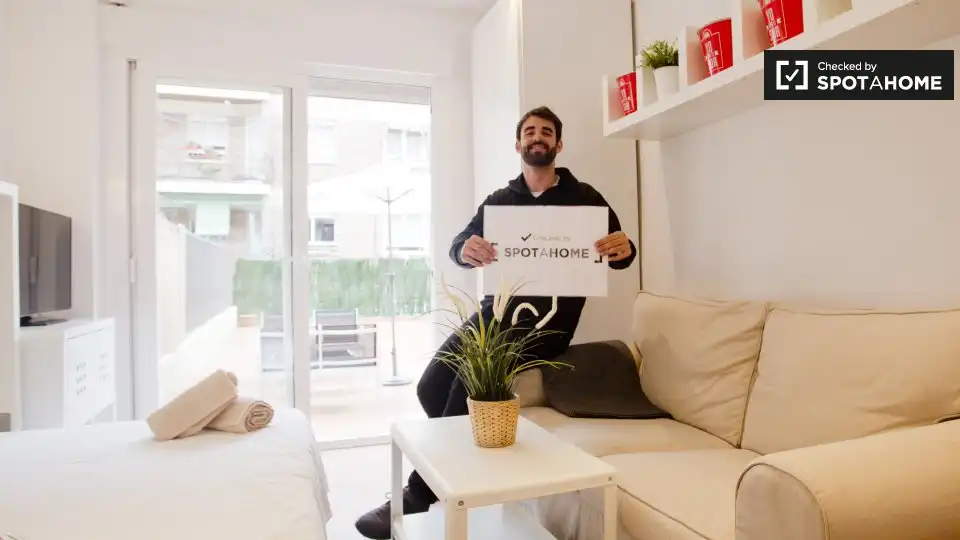 Appartamento con terrazza in affitto a Chamartín, imagen 7