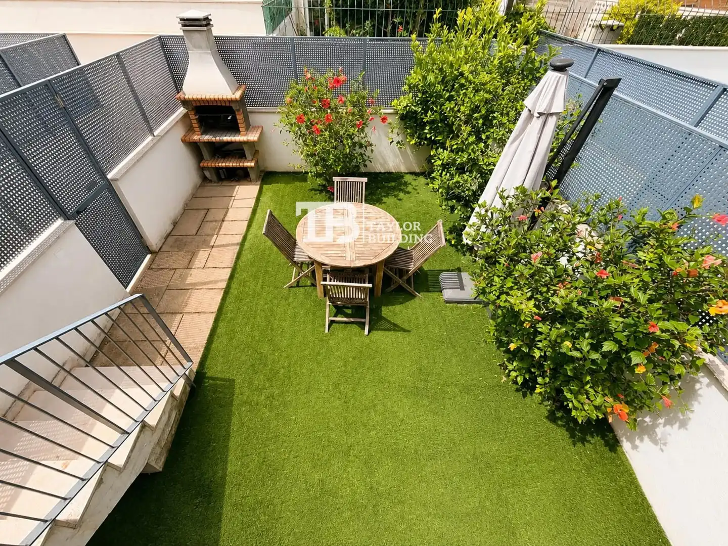 Terrace of Flat for sale in  Palma de Mallorca  with Air Conditioner, Heating and Private garden