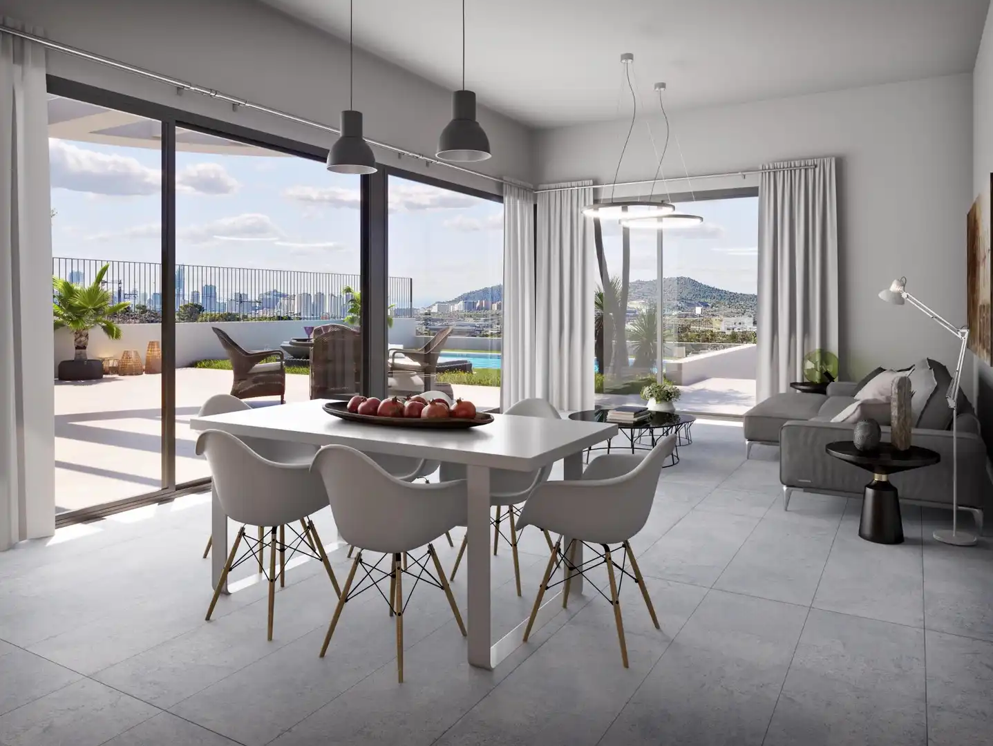 Chalet con piscina en venta en Balcón de Finestrat - Terra Marina, imagen 2