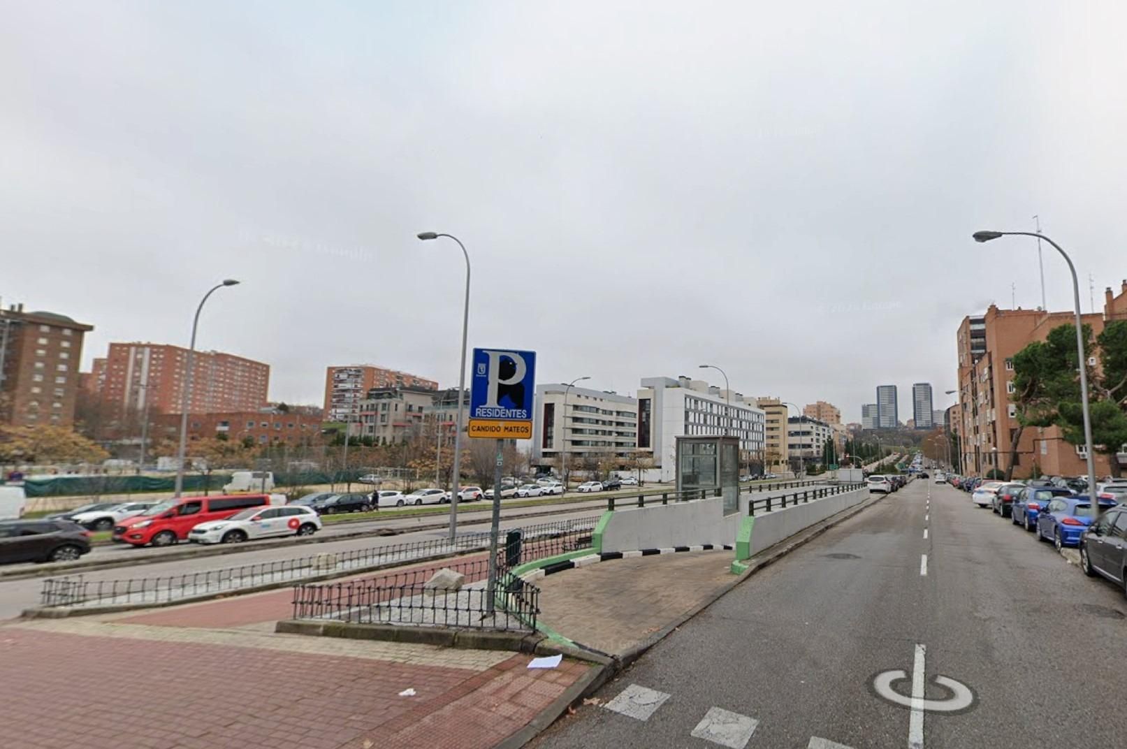 Vista exterior de Garaje en venta en  Madrid Capital