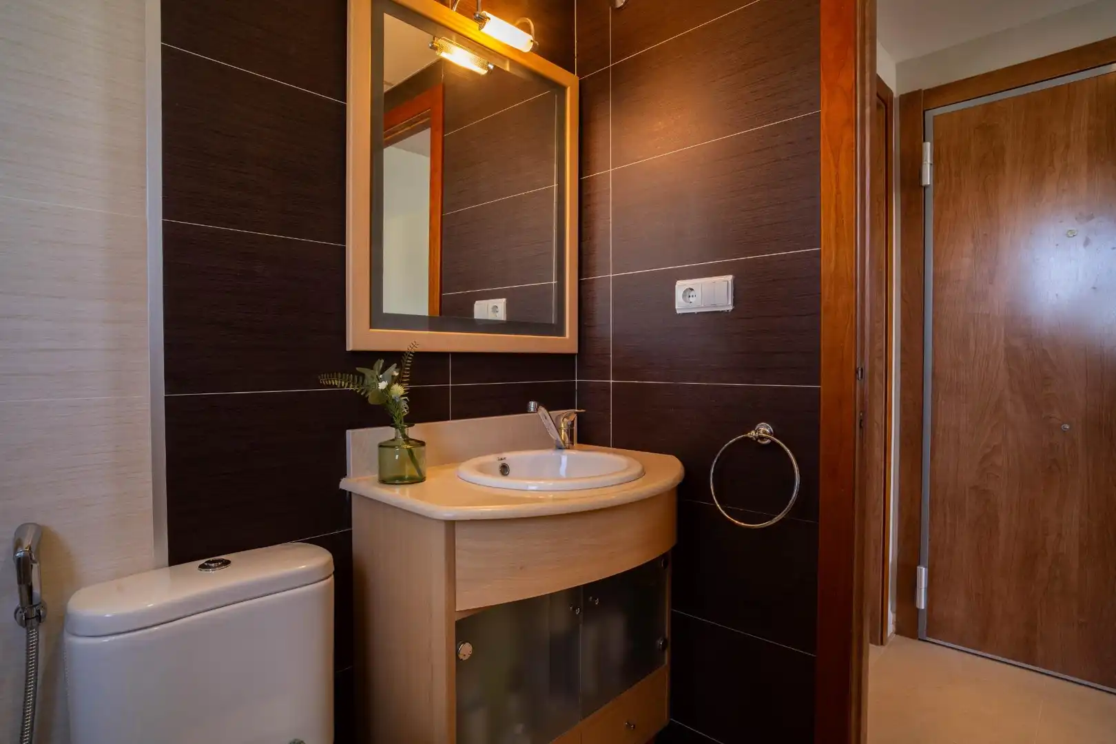 Bathroom of Apartments for sale in Oropesa del Mar / Orpesa  with Air Conditioner, Private garden and Terrace